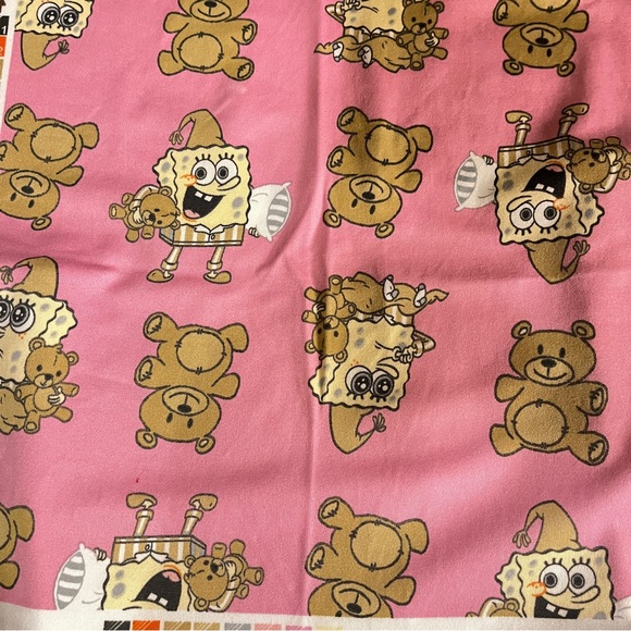 6 pc SpongeBob Poly Jersey knit fabric set - Picture 7 of 10